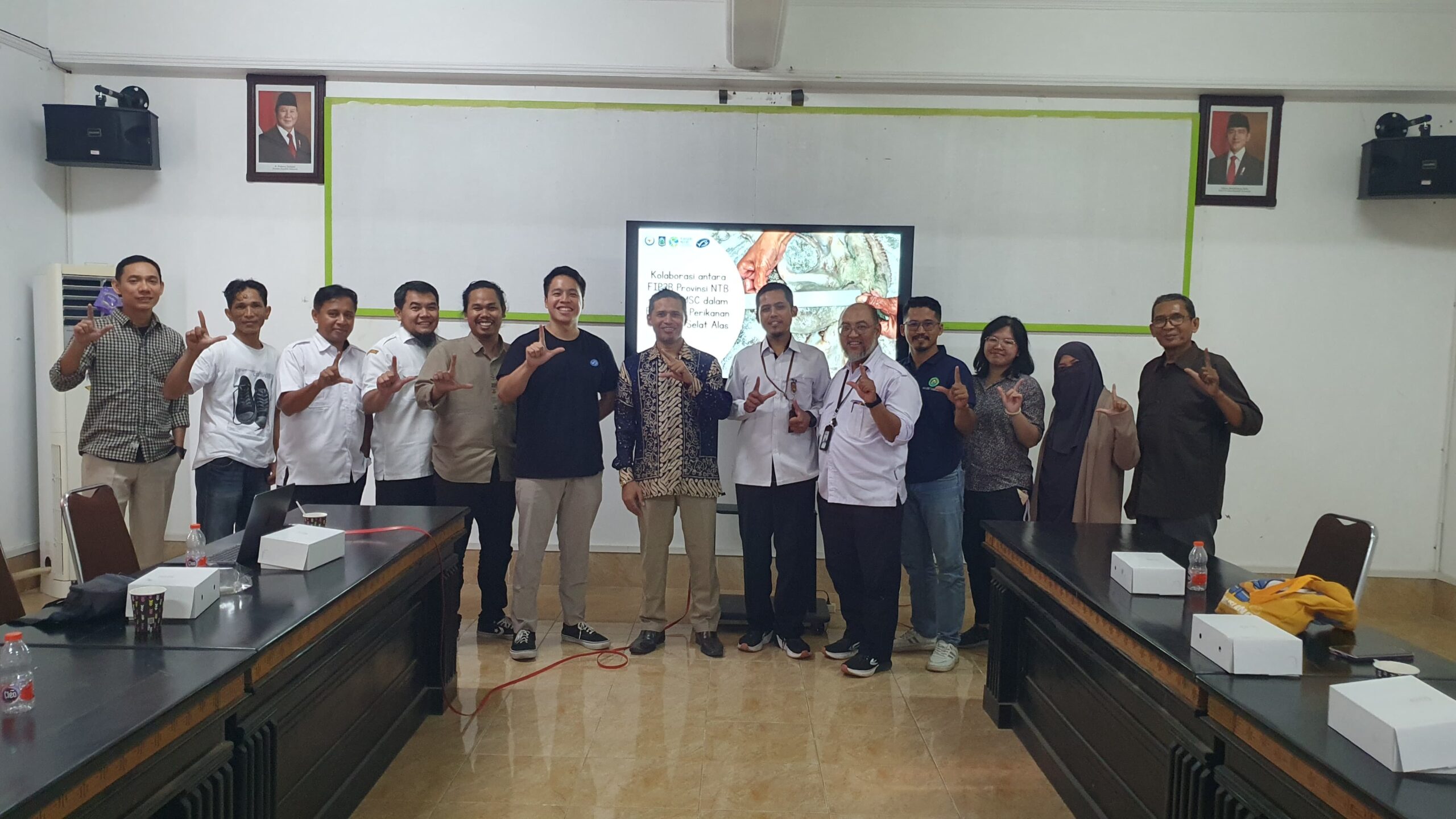 Kunjungan Kerja FIP2B NTB — Sambutan pimpinan universitas menyambut rombongan kunjungan kerja forum instansi pemerintah daerah bidang pemberdayaan perempuan